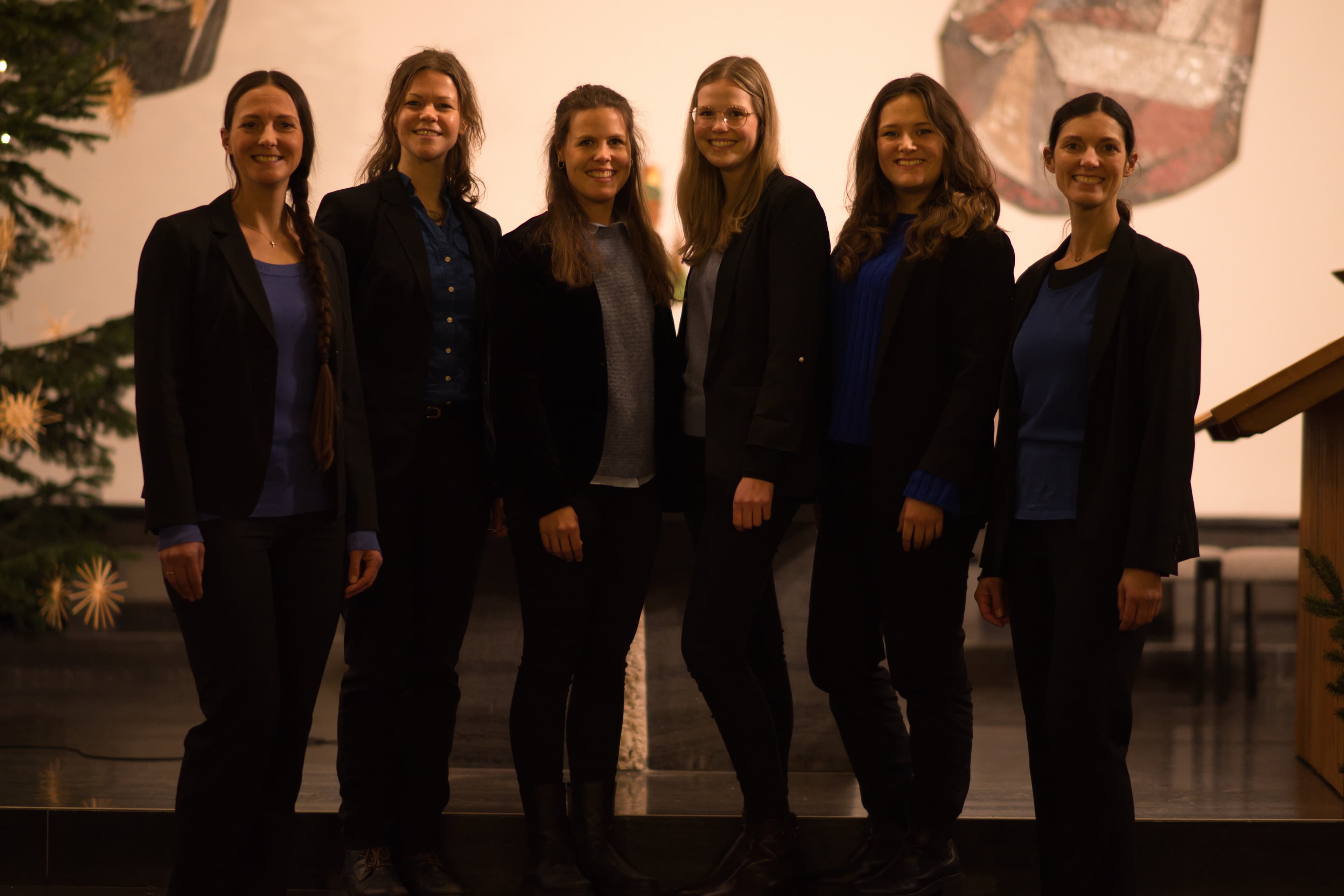 Das musical team in Konzertatmosphäre